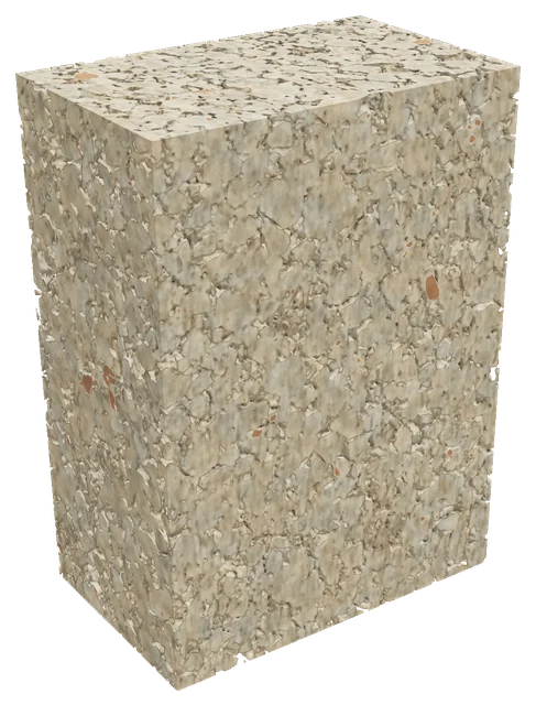 Cropped sandstone volume